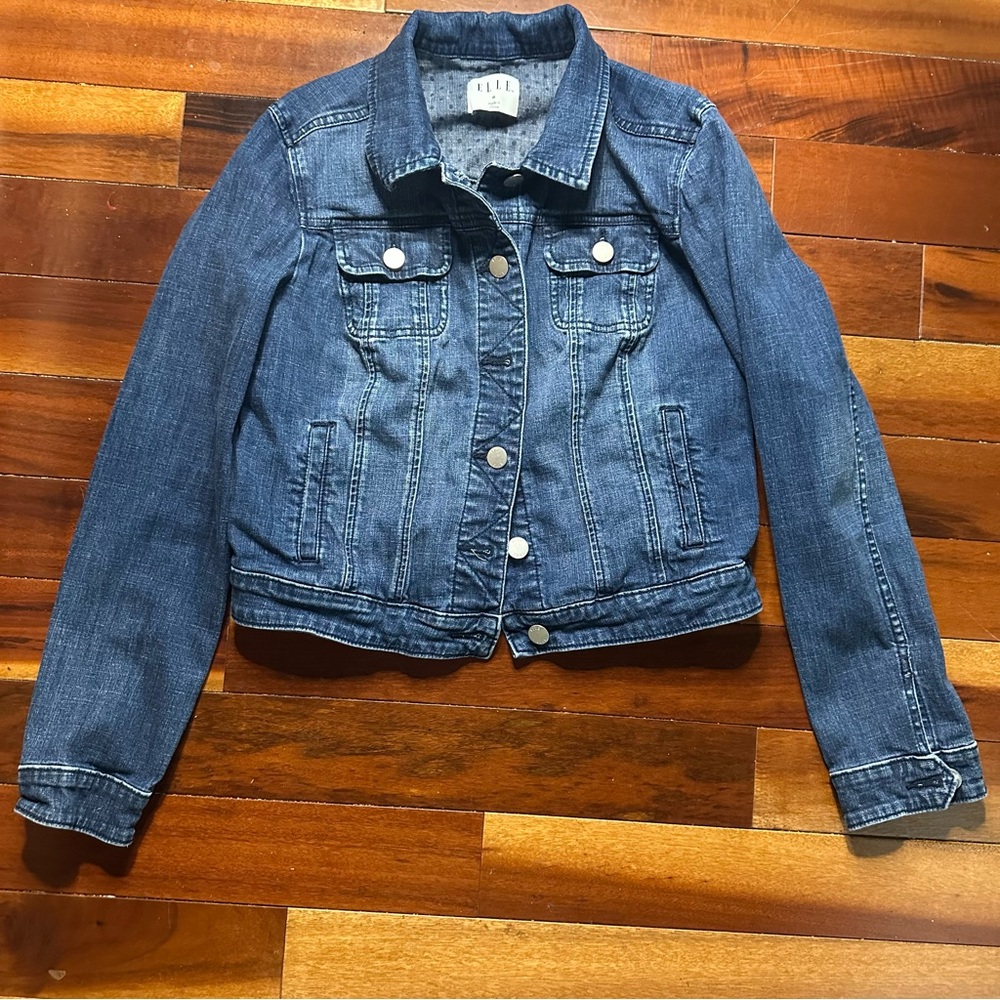 Elle size small denim jacket